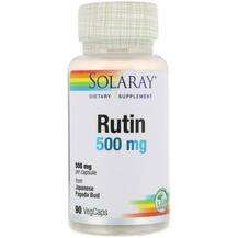Solaray, Рутин 500 мг, Rutin 500 mg, 90 капсул