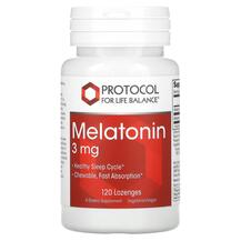 Melatonin 3 mg Мелатонин Protocol for Life Balance