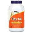 Фото товару Now, Flax Oil 1000 mg, Льняна олія 1000 мг, 250 капсул