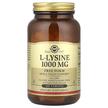 Solgar, L-Лизин 1000 мг, L-Lysine Free Form 1000 mg, 100 таблеток