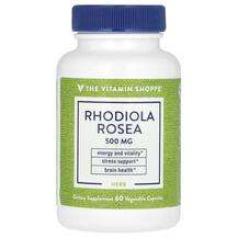 The Vitamin Shoppe, Rhodiola Rosea 500 mg, Родіола, 60 капсул