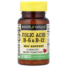 Вітамін B9 Фолієва кислота Folic Acid B-6 & B-12 Вітамін B9 Фолієва кислота Folic Acid B-6 & B-12