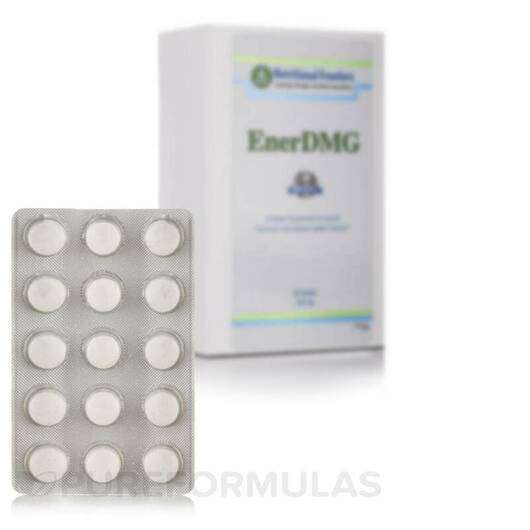 Основне фото товара Nutritional Frontiers, EnerDMG 500 mg, Диметилгліцин ДМГ, 60 т...