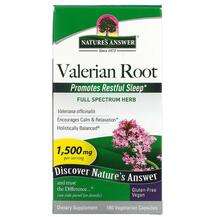Nature's Answer, Valerian Root Full Spectrum Herb 1500 mg, Вал...