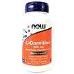 Фото товару Now, L-Carnitine 250 mg, Л-Карнітін 250 мл, 60 капсул