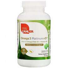 Zahler, Omega 3 Platinum+D Advanced Omega 3 with Vitamin D3 20...