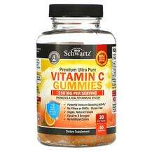 BioSchwartz, Vitamin C Gummies 125 mg, Вітамін C, 60 таблеток