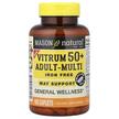 Mason, Vitrum 50+ Adult-Multi Iron Free, Залізо, 180 таблеток