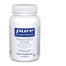 Pure Encapsulations, Resveratrol EXTRA, Ресвератрол, 60 капсул