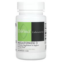 Мелатонін Melatonin-3 3 mg DaVinci Laboratories