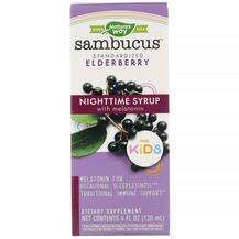 Sambucus For Kids Standardized Elderberry Nighttime Syrup with...