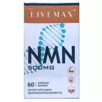 Фото товара LiveMax, NMN 500 mg 60 Capsules