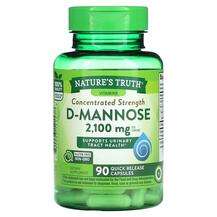 Nature's Truth, Concentrated Strength D-Mannose 700 mg, D-Мано...