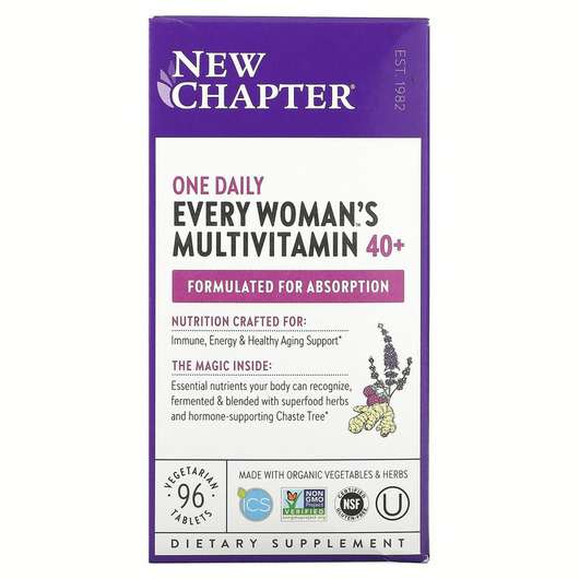 Every Woman's One Daily 40+, Вітаміни для жінок 40+, 96 таблеток