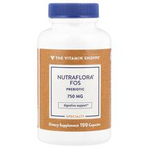 NutraFlora FOS Probiotic 750 mg Фруктоолигосахариды