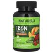 Naturelo, Железо, Iron with Vitamin C, 180 капсул