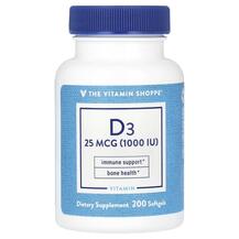 Вітамін D3 Холекальциферол Vitamin D3 25 mcg 1000 IU Вітамін D3 Холекальциферол Vitamin D3 25 mcg 1000 IU