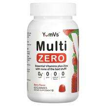 Yum-Vs, Мультивитамины, Multi Zero Berry, 60 конфет