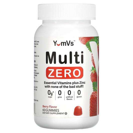 Multi Zero Berry, Мультивітаміни, 60 конфет