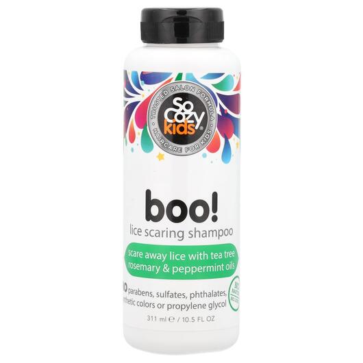 Основное фото товара SoCozy, Шампунь, Kids Boo! Lice Scaring Shampoo, 311 мл