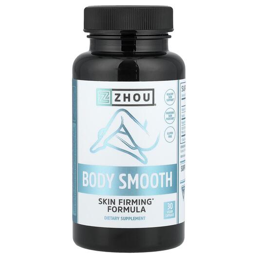 Основне фото товара Zhou Nutrition, Body Smooth, Шкіра нігті волосся, 30 капсул