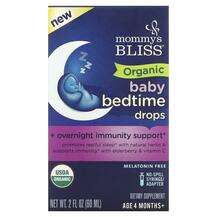 Mommy's Bliss, Organic Baby Bedtime Drops Age 4 Months+, 60 ml