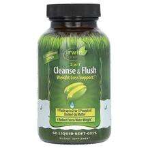 Irwin Naturals, 2-In-1 Cleanse & Flush Weight Loss Support...