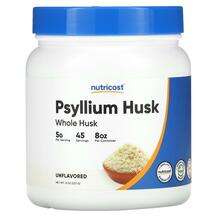 Nutricost, Psyllium Husk Whole Husk Unflavored, 227 g
