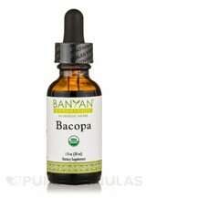 Banyan Botanicals, Бакопа Монье, Bacopa Liquid Extract Organic...