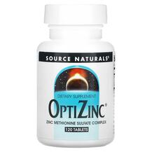 OptiZinc Цинк Source Naturals 120 таблеток