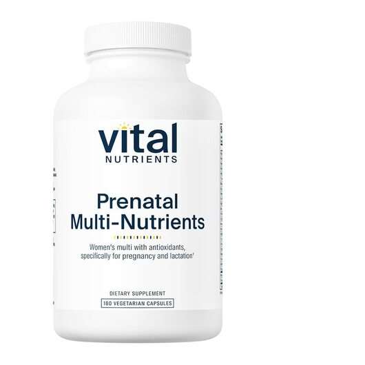 Основное фото товара Vital Nutrients, Мультивитамины для беременных, PreNatal Multi...