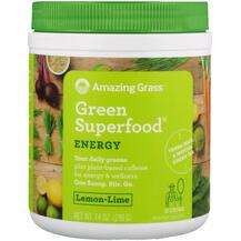 Amazing Grass, Green Superfood Energy Lemon Lime, Суперфуд, 210 г