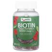 Фото товара Витамин B7 Биотин, Biotin Gummies High Potency Berry, 60 таблеток