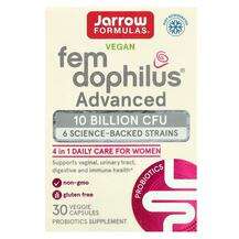 Jarrow Formulas, Vegan Fem Dophilus Advanced 10 Billion CFU, П...