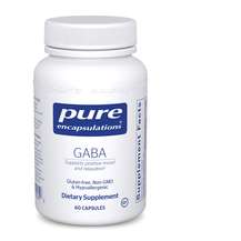 GABA ГАМК Pure Encapsulations 60 капсул
