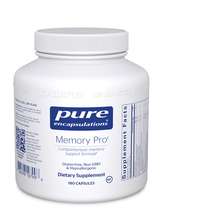Pure Encapsulations, Memory Pro, Підтримка мозку, 180 капсул