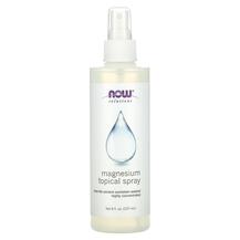 Магній Magnesium Topical Spray NOW Foods 237 мл