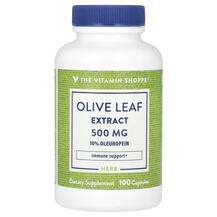 The Vitamin Shoppe, Olive Leaf Extract 500 mg, 100 Capsules