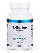 Douglas Laboratories, L-Serine 500 mg, L-Серин, 60 капсул