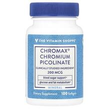Chromax Chromium Picolinate 200 mcg Хром 100 капсул