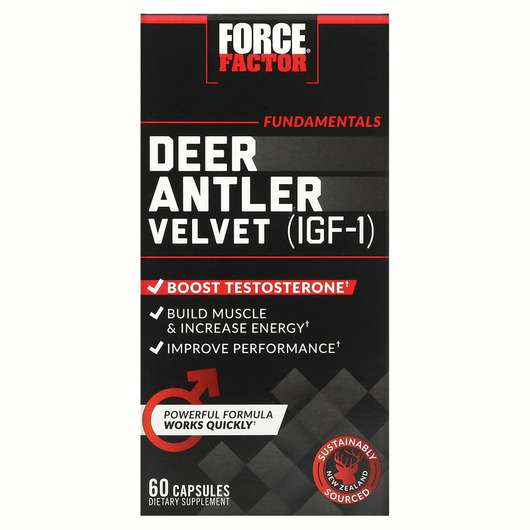 Фото товару Deer Antler Velvet IGF-1 60 Capsules