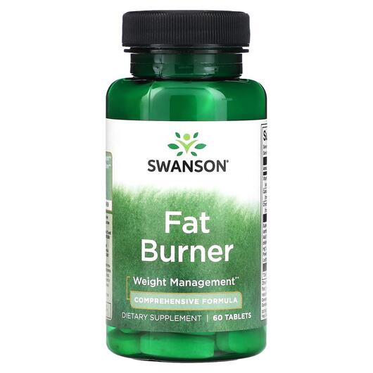Основне фото товара Swanson, Fat Burner, Жироспалювачі, 60 таблеток