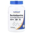 Фото товара Nutricost, Бенфотиамин, Benfotiamine 600 mg, 180 капсул