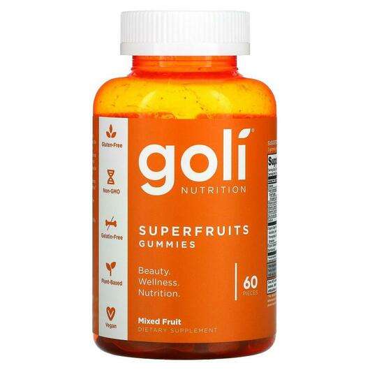 Основное фото товара Goli Nutrition, Жевательные вітаміни, Goli Nutrition Superfrui...