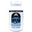 Фото товару Source Naturals, MSM 1000 mg 120, Формула МСМ 1000 мг, 120 таб...