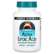 Alpha Lipoic Acid 200 mg 120 Альфа-липоевая кислота