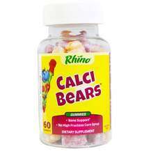 Nutrition Now, Rhino Calci Bears Gummies Black Cherry Orange &...