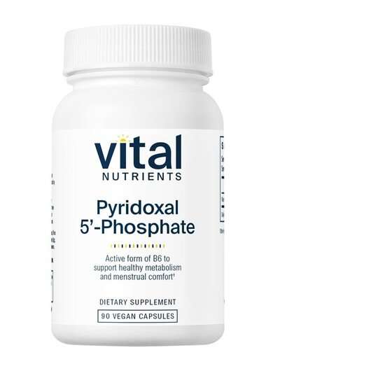 Основне фото товара Vital Nutrients, Pyridoxal-5-Phosphate 50 mg, Піридоксал-5-фос...