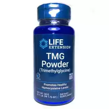 TMG Powder, Триметилгліцин 500 мг в порошку, 50 г