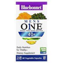 Bluebonnet, Mens One Whole Food- Based Multiple 40+, 60 Vegeta...